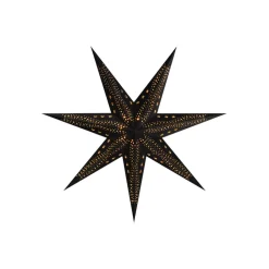 Sterntaler Fløjl papirstjerne, Ø 75 cm sort