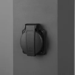 Stikdåsepullert til udvendig stikkontakt, 4-vejs