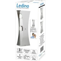 Stikkontaktkolonne Connect D4, stål