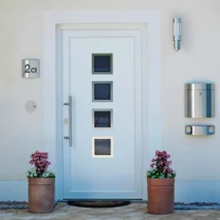 Stilig udendørs væglampe 472 med sensor