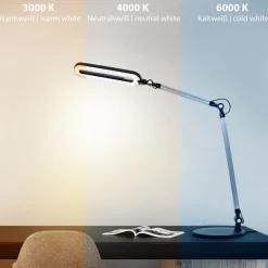 Svane LED-bordlampe, CCT, dæmpbar