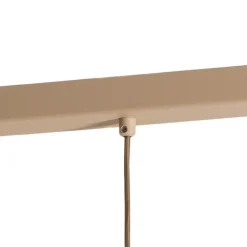 Sven hængelampe, 4 lyskilder, beige, stål