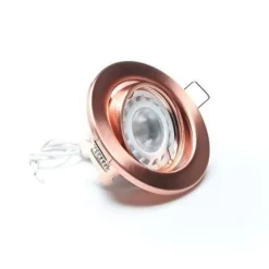 Svingbar lavsp.-mont.ring 68er, børstet kobber