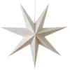Syvtakket papirstjernen Duva, 100 cm