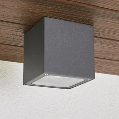 Tanea - LED loftlampe i terningform, IP54