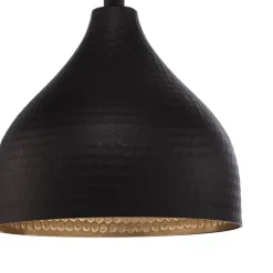 Tattoo 2396 hængelampe, Ø18cm, sort/guld