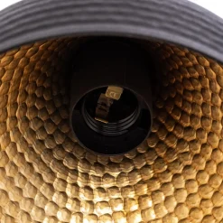 Tattoo 2396 hængelampe, Ø18cm, sort/guld