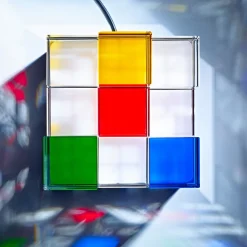 TECNOLUMEN Cubelight Move bordlampe, farverig