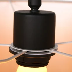 Tekstil-væglampe Elegant Classy sort/grøngrå