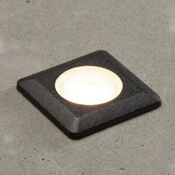 Teresa indbygningslampe sort/frostet 3.000 K