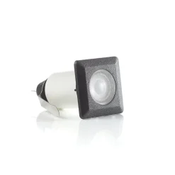 Teresa indbygningslampe sort/frostet 3.000 K