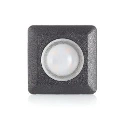 Teresa indbygningslampe sort/frostet 3.000 K