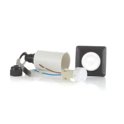 Teresa indbygningslampe sort/frostet 3.000 K