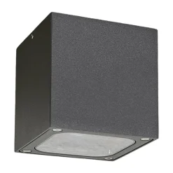 Terningformet LED udendørs loftlampe Tanea, IP54