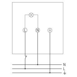 Theben theLeda D BL plus AL gadelampe, 72 cm