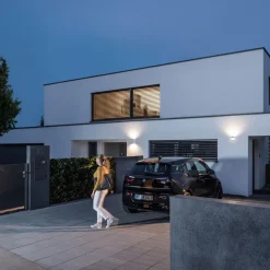 Theben theLeda D S AL udendørs væglampe PIR-sensor