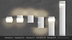 Theben theLeda D UD AL væg, up/down, PIR-sensor