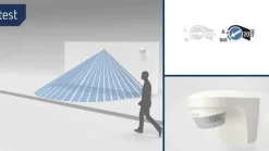 Theben theLuxa S180 PIR-bevægelsessensor, sort