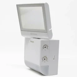 Theben udendørs LED-væglampe theLeda S8-100, hvid, sensor