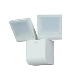 Theben udendørs LED-væglampe theLeda S17-100L, hvid, 2 lyskilder.