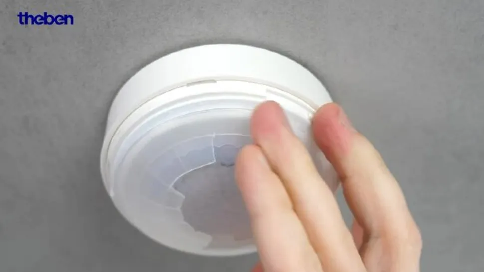 Theben-tilstedeværelsesdetektor Luxa 103 S360-100-12 AP WH,