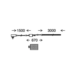 Til udendørs brug - RGB LED-strip Ora med fjernbetjening