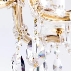 TJURA lysekrone med 5 lys 60 cm