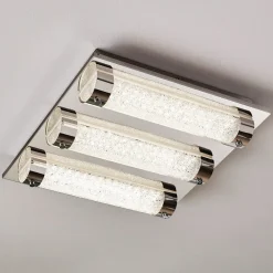 Tolorico LED-loftlampe, 35 cm, kvadratisk