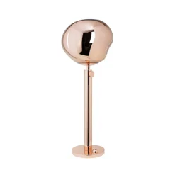 Tom Dixon gulvlampe Melt, kobberfarvet, højde 165 cm, stål