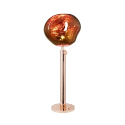 Tom Dixon gulvlampe Melt, kobberfarvet, højde 165 cm, stål