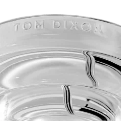 Tom Dixon LED-hængelampe Press Sphere, klar, Ø 14 cm, 927