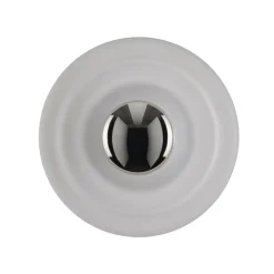 Tom Dixon LED-væglampe Press Sphere Mini, frostet Ø 22 cm