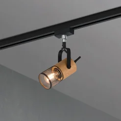 Tosh skinnespot til DUOline, mat sort, trædetalje