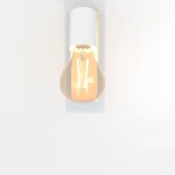 Townshend 3 væglampe af træ, hvid