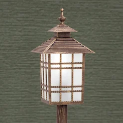 Traditionel Ilka gadelampe i lygteform