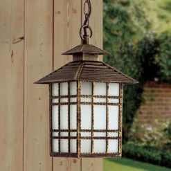 Traditionel Ilka udendørs hængelampe med kæde