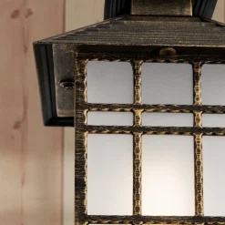 Traditionel Ilka udendørs hængelampe med kæde