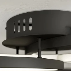 Trio WiZ Aaron smart LED-loftlampe, antracit