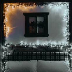 Twinkly LED-lyskæde, CCT, sort, 400 lys, 6 m