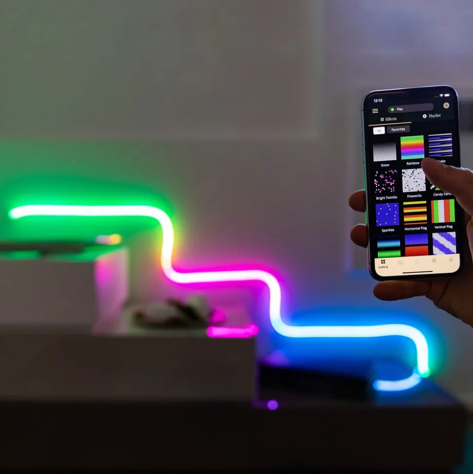 Twinkly Light flex LED-lysslange RGB 2m WIFI