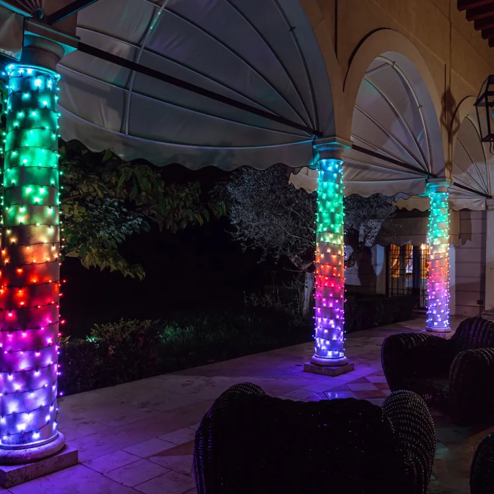 Twinkly Music Set lyskæder sort 600 RGB