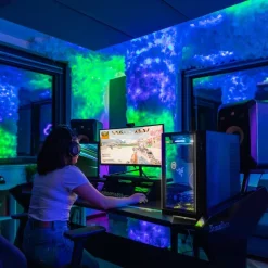 Twinkly RGB lyskæder, sort, 250 lys 20m