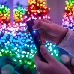 Twinkly RGB lyskæder, sort, 250 lys 20m