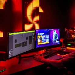 Twinkly RGB-firkanter sort IP20 1 udvidelse