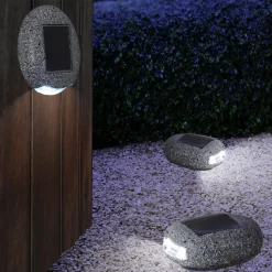 Udendørs dekorationslys i stendesign Talvi Solar