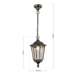 Udendørs hængelampe Fabio