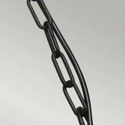 Udendørs hængelampe Klampenborg, IP44, sort