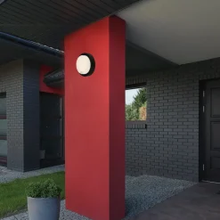 Udendørs LED-væglampe 3765015, sensor, sort