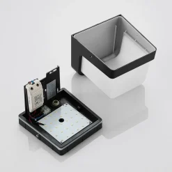 Udendørs LED-væglampe Adenike uden sensor