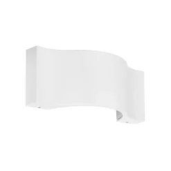Udendørs LED-væglampe Jace, hvid